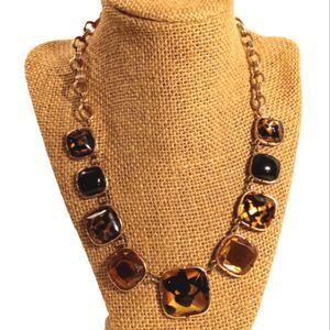 Translucent Tiger eye Topaz 9" Necklace